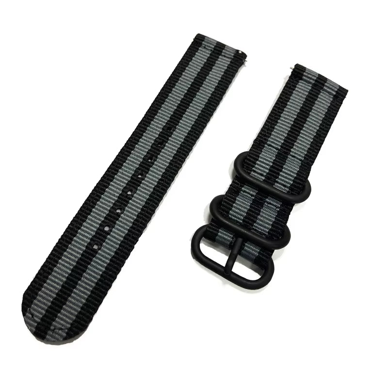 20Mm 22Mm Watch Strap for Watch 7/4/6/Classic/5 Pro/Gear S3/Amazfit Nylon Loop Bracelet Huawei GT 2E/3/Pro/4 Band