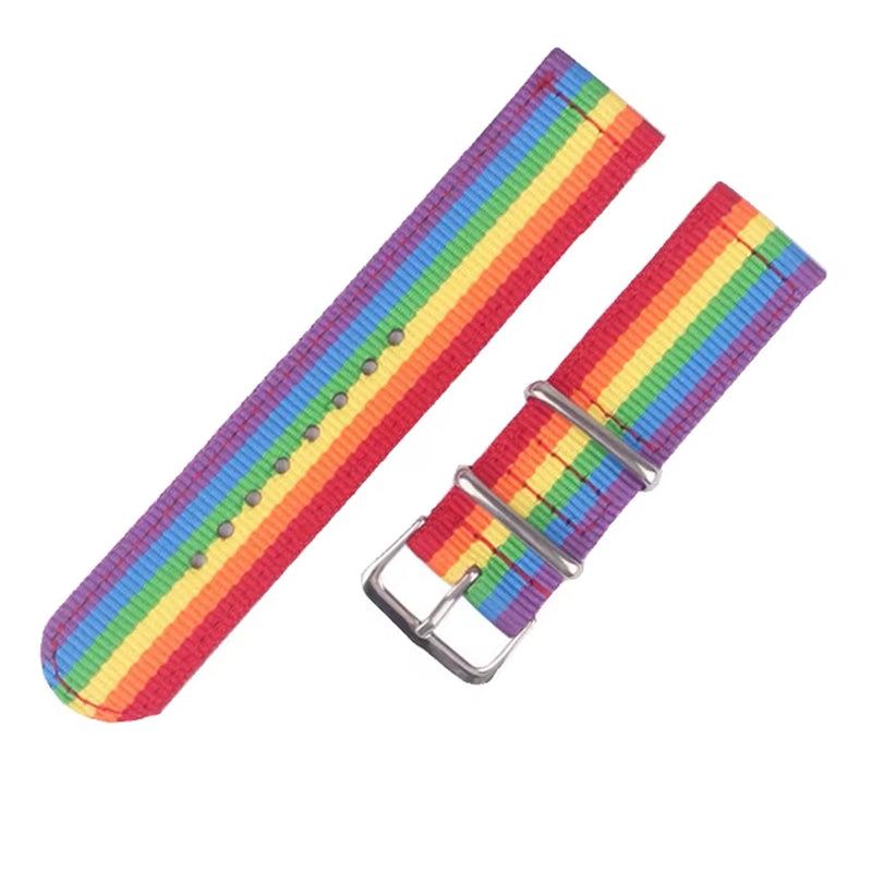 20Mm 22Mm Watch Strap for Watch 7/4/6/Classic/5 Pro/Gear S3/Amazfit Nylon Loop Bracelet Huawei GT 2E/3/Pro/4 Band