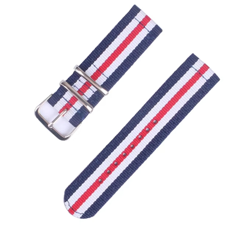 20Mm 22Mm Watch Strap for  Watch 7/4/6/Classic/5 Pro/Gear S3/Amazfit Nylon Loop Bracelet Huawei GT 2E/3/Pro/4 Band