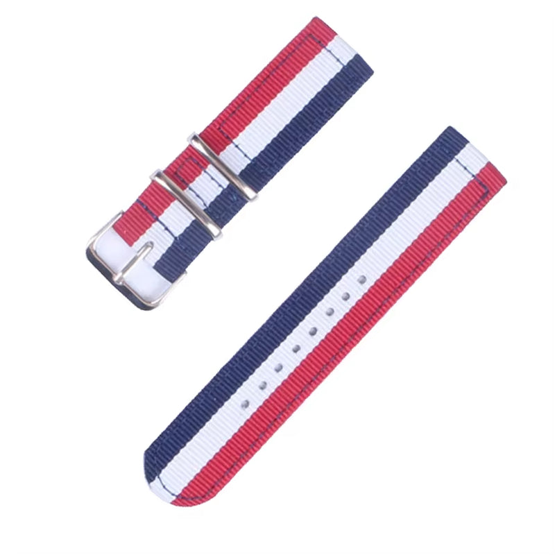 20Mm 22Mm Watch Strap for  Watch 7/4/6/Classic/5 Pro/Gear S3/Amazfit Nylon Loop Bracelet Huawei GT 2E/3/Pro/4 Band